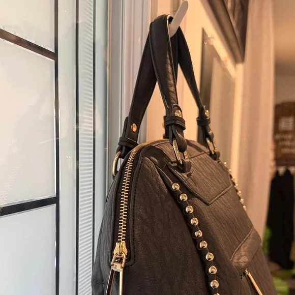 Jessica Simpson Black Textured Backpack - Picture 8 of 12